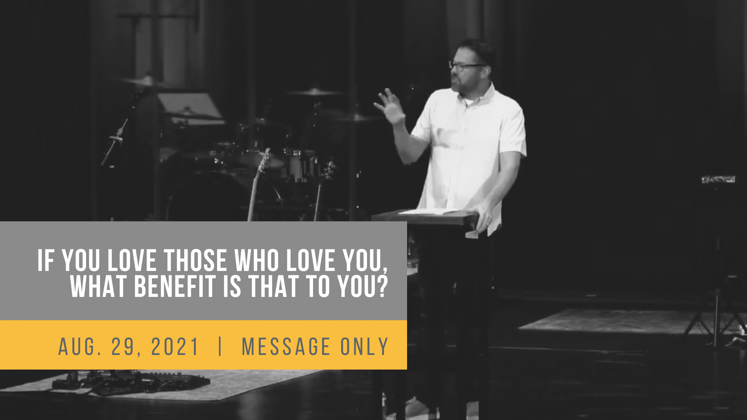 If you love those who love you, what benefit is that to you?